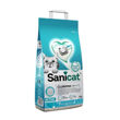 Imagen de Arena Sanitaria SANICAT Aglomerante Clumping White Active 10 L - Jabón De Marsella + Regalo