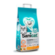 Imagen de Arena Sanitaria SANICAT Aglomerante Clumping White Duo 10 L - Vainilla y Mandarina + Regalo