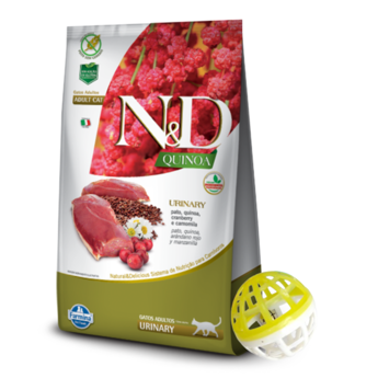 Imagen de Alimento NYD Quinoa Gato Urinary 1,5 kg + Regalo