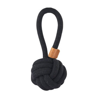Imagen de Juguete Para Perro MPETS Pelota Coto Black Loop Ball 8 cm