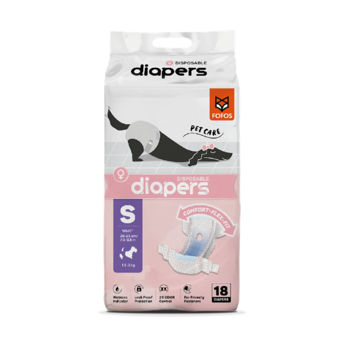Imagen de Pañales FOFOS Diapers Hembra Talle S - 18 Unidades