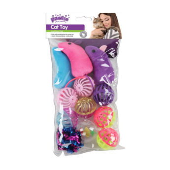 Imagen de Juguete Para Gato PAWISE Cat Toy - 13 piezas