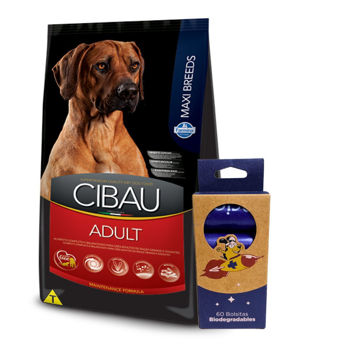 Imagen de Alimento CIBAU Perro Adulto Raza Grande 15 kg + Regalo