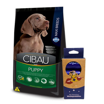 Imagen de Alimento CIBAU Perro Cachorro Raza Grande 15 kg + Regalo