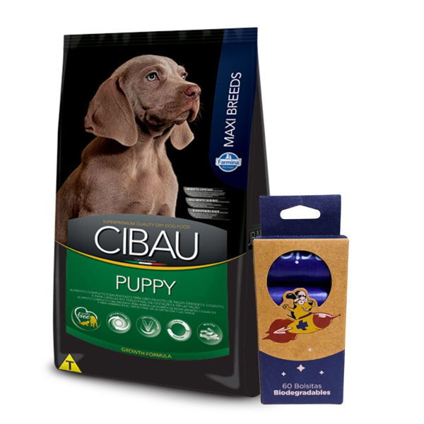 Imagen de Alimento CIBAU Perro Cachorro Raza Grande 15 kg + Regalo