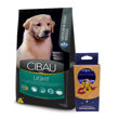 Imagen de Alimento CIBAU Perro Light Raza Mediana y Grande 12 kg + Regalo