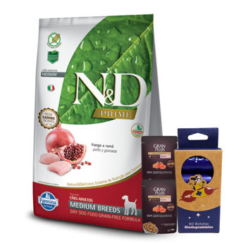 Imagen de Alimento NYD Perro Prime Adulto Medium Raza Mediana 10,1 kg + Regalo