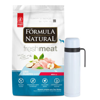 Imagen de Alimento FORMULA NATURAL Perro Fresh Meat Cachorro Raza Mediana 12 kg + Regalo