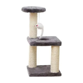 Imagen de Rascador Para Gato 2 Niveles + Ratón CST035