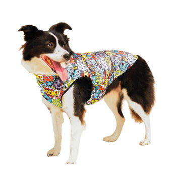 Imagen de Campera Impermeable M-PETS Urban Style Multicolor - Talle XXL