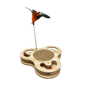 Imagen de Juguete Para Gato Madera Spinner