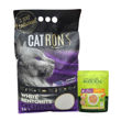 Imagen de Arena Sanitaria Aglomerante CATRON Olor Lavanda 10 Lts
