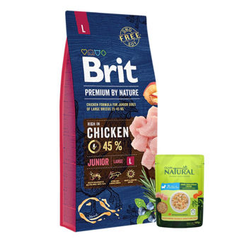 Imagen de Alimento BRIT Perro Cachorro Raza Grande 15 kg + Regalo