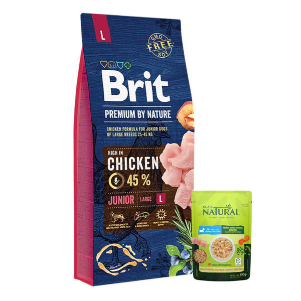 Imagen de Alimento BRIT Perro Cachorro Raza Grande 15 kg + Regalo