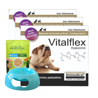 Imagen de Condroprotector VITALFLEX 90 Comprimidos (3 cajas) + Regalo