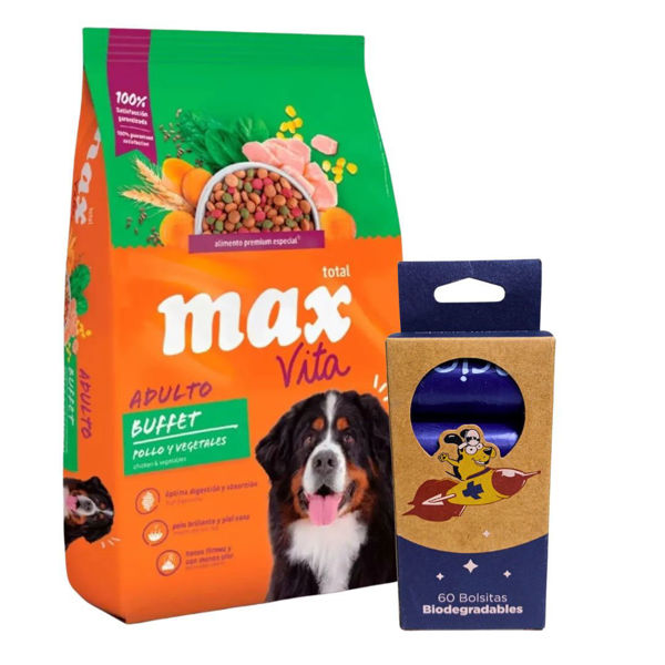 Imagen de Alimento MAX Perro Adulto Buffet Vita 8 kg + Regalo