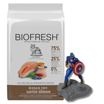 Imagen de Alimento BIOFRESH Gato Senior Pescado Blanco y Salmón 7,5 kg + Regalo