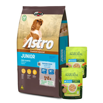 Imagen de Alimento ASTRO Perro Junior Cachorro 14 kg + Regalo