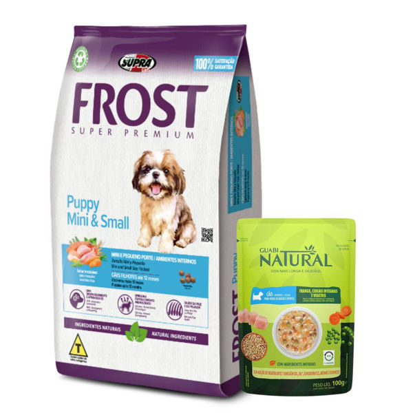 Imagen de Alimento FROST Perro Cachorro Raza Pequeña 2,5 kg + Regalo