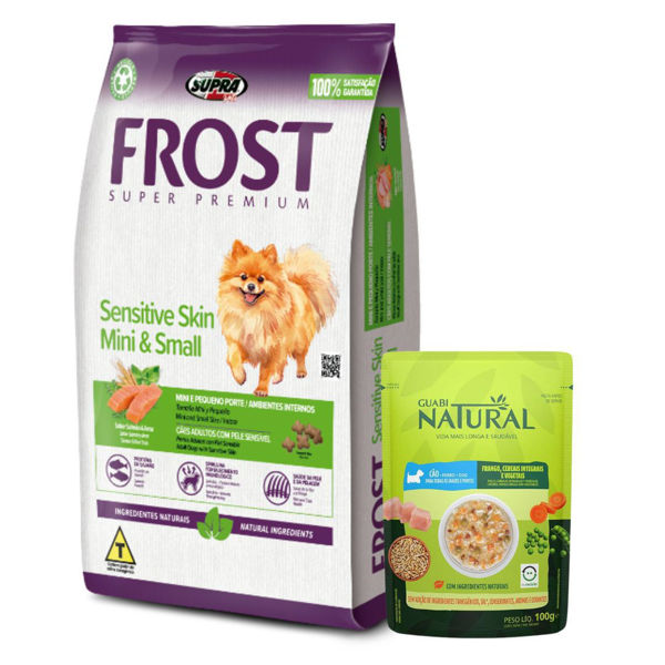 Imagen de Alimento FROST Perro Piel Sensible Raza Pequeña y Mini 2,5 kg + Regalo