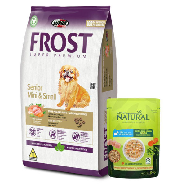 Imagen de Alimento FROST Perro Senior Raza Pequeña y Mini 2,5 kg + Regalo