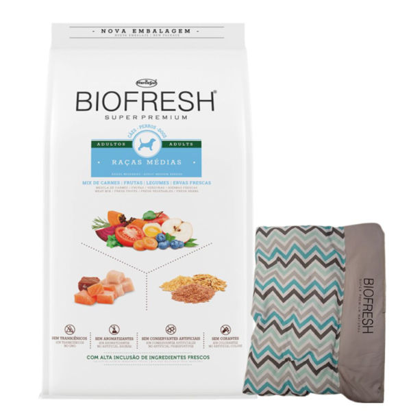 Imagen de Alimento BIOFRESH Perro Adulto Raza Mediana 15 kg + Regalo