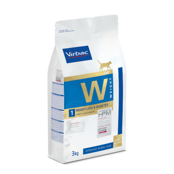 Imagen de Alimento VIRBAC HPM Gato Weight Loss (Pedida de Peso) y Diabetes 3 kg