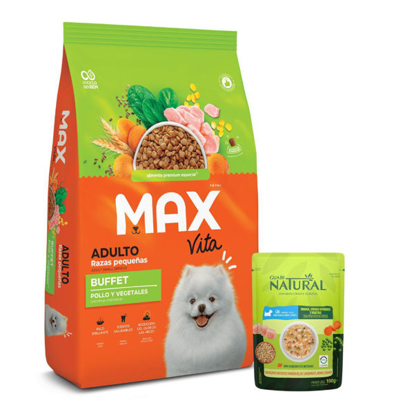 Imagen de Alimento MAX Perro Adulto Buffet Vita Raza Pequeña 3 kg + Regalo