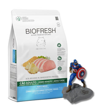 Imagen de Alimento BIOFRESH Perro Adulto Raza Mediana Sabor Cerdo y Ananá 10kg + Regalo