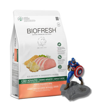 Imagen de Alimento BIOFRESH Perro Adulto Raza Pequeña Sabor Cerdo y Ananá 10kg + Regalo