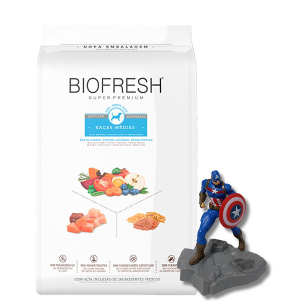 Imagen de Alimento BIOFRESH Perro Castrado Raza Mediana 10,1 kg + Regalo
