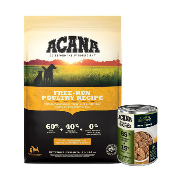 Imagen de Alimento ACANA Perro Receta de Aves 11,3  kg + Regalo