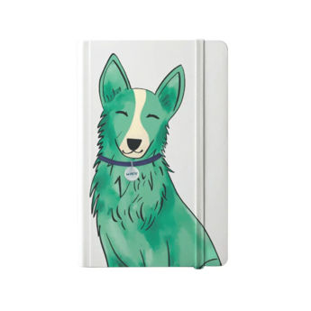 Imagen de Cuaderno De Notas M-PETS Petjoy Perro - Color Verde