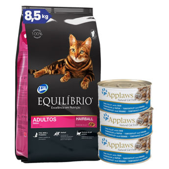 Imagen de Alimento EQUILIBRIO Gato Adulto 7,5 kg + 750 grs + Regalo