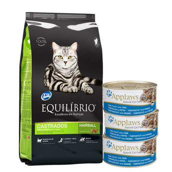 Imagen de Alimento EQUILIBRIO Gato Castrado 7,5 kg + Regalo