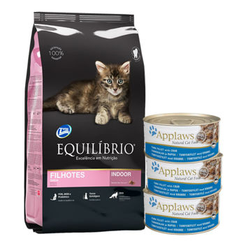 Imagen de Alimento EQUILIBRIO Gato Cachorro 7,5 kg + Regalo
