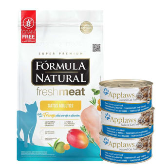 Imagen de Alimento FORMULA NATURAL Fresh Meat Gato Adulto 7 kg + Regalo