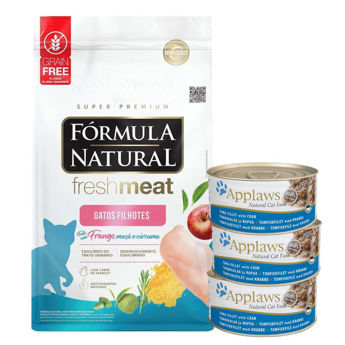 Imagen de Alimento FORMULA NATURAL Fresh Meat Gato Cachorro Gatito 7 kg + Regalo