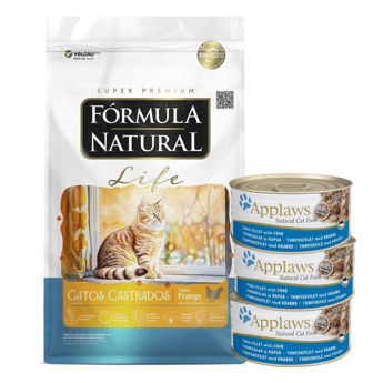 Imagen de Alimento FORMULA NATURAL Life Gato Castrado 10 kg + Regalo