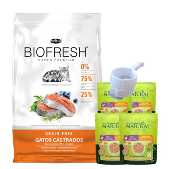 Imagen de Alimento BIOFRESH Gato Castrado 7,5 kg + Regalo