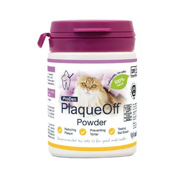 Imagen de Antisarro PLAQUEOFF Para Gato - Placa, Sarro, Mal Aliento 40 grs