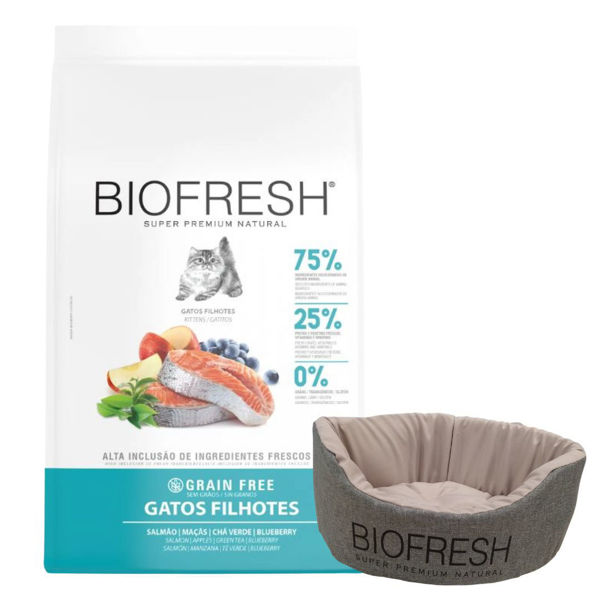 Imagen de Alimento BIOFRESH Gato Cachorro Salmón 7,5kg + Regalo