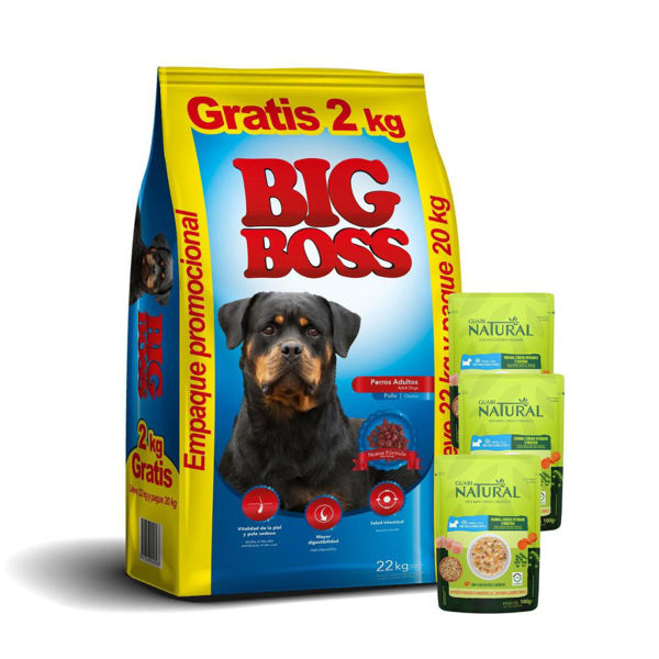 Imagen de Alimento BIG BOSS Perro Adulto 22 kg + Regalo