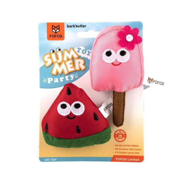 Imagen de Juguete Para Gato FOFOS Sandía y Helado Verano
