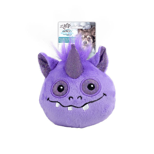Imagen de Juguete Para Perro AFP Monstruo Reversible Pelota Basketball