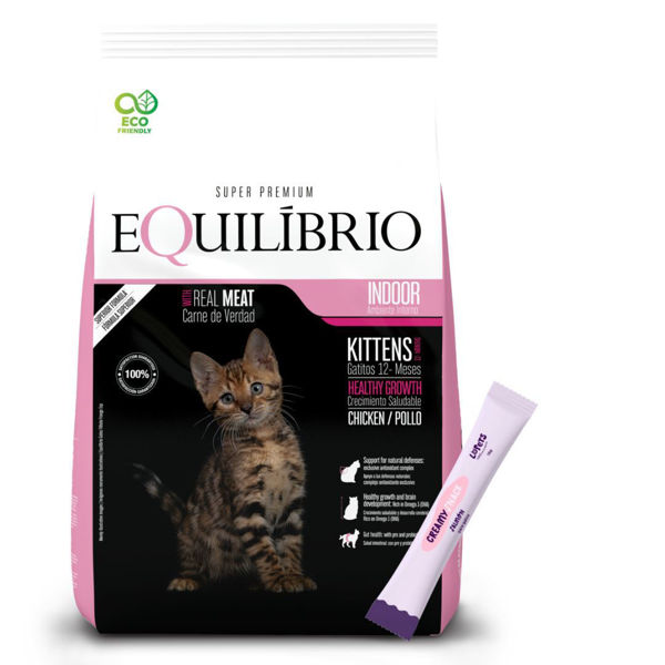 Imagen de Alimento EQUILIBRIO Gato Cachorro 1,5 kg + Regalo