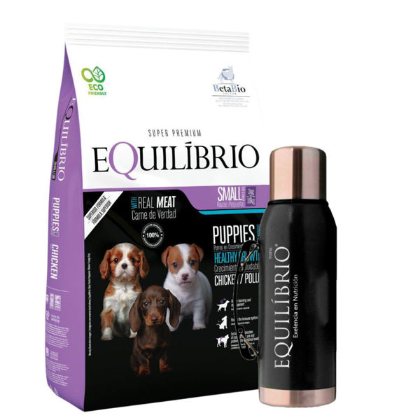 Imagen de Alimento EQUILIBRIO Perro Cachorro Raza Pequeña 15 kg + Regalo