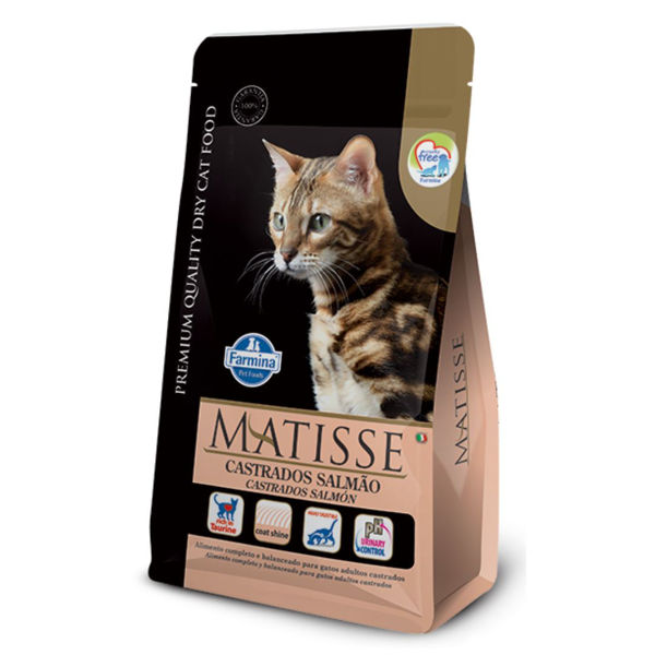 Imagen de Alimento MATISSE Gato Castrado Salmón 2 Kg