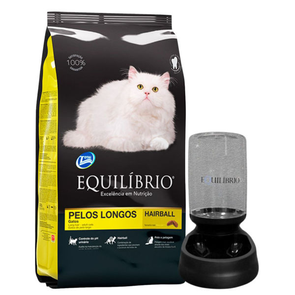 Imagen de Alimento EQUILIBRIO Gato Pelo Largo 7,5 kg + Regalo