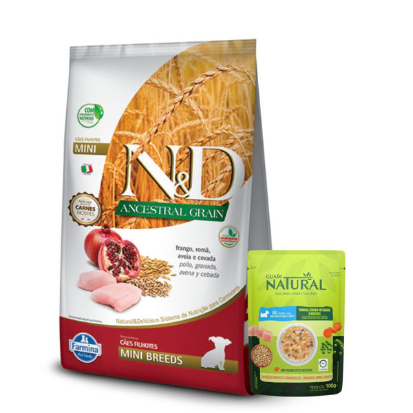 Imagen de Alimento NYD Perro Ancestral Cachorro Mini Raza Pequeña 2,5 kg + Regalo